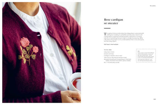 Embroidery: A Modern Guide to Botanical Embroidery - Arounna Khounnoraj