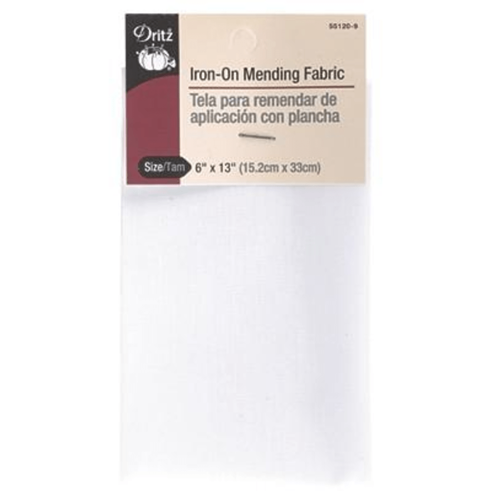 Dritz - Iron-On Mending Fabric - 6" x 13"