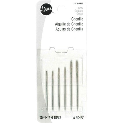 Dritz - Chenille Needles - Size 18/22 - 6 Pack