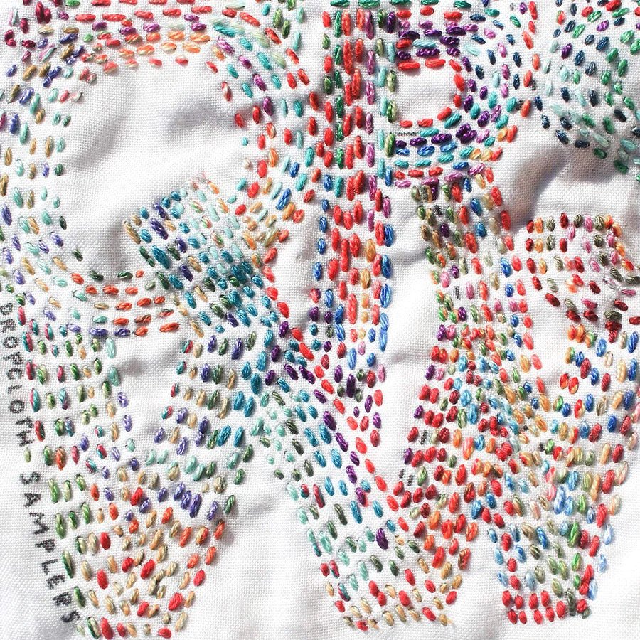 Dropcloth Samplers - Embroidery Sampler - ABC Sprinkle